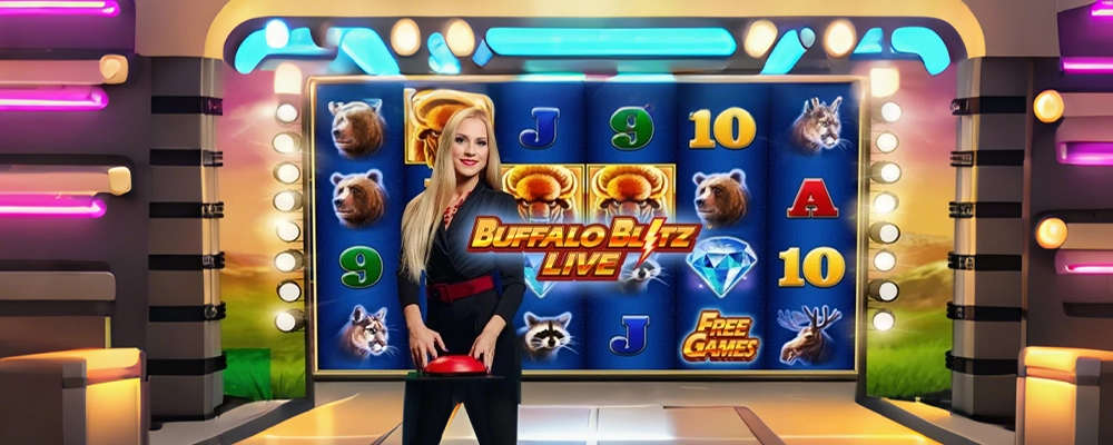 444win Caça-níqueis Buffalo Blitz ao Vivo